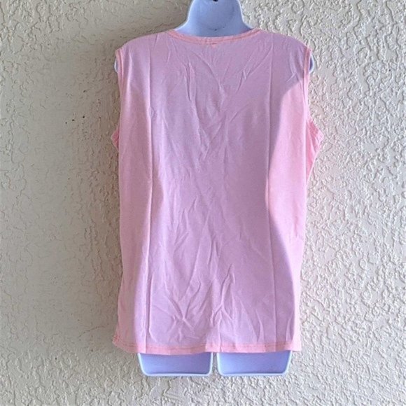Pink Sleeveless Nursing Top M (NWT) - Picture 9 of 11